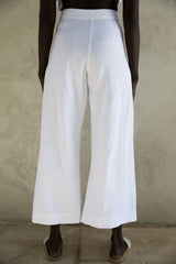 the baye pant in blanc