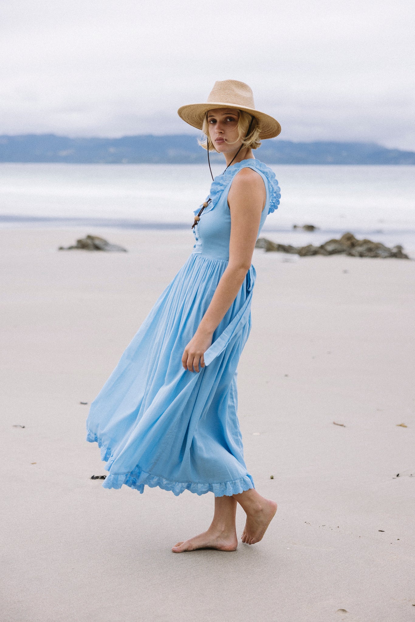 THE RENEE DRESS IN SKY