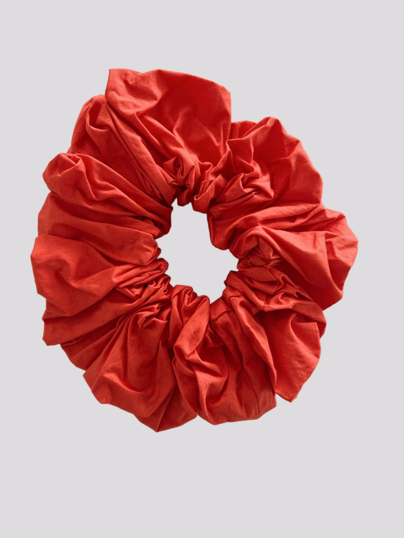 JUMBO SCRUNCHIE IN POPPY