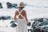the florian dress in coconut
