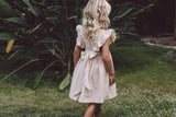 The Penny pinafore in  cream puff