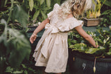 The Penny pinafore in  cream puff