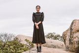 the organic prairie dress in noir