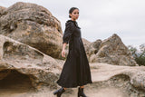 the organic prairie dress in noir