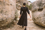 the organic prairie dress in noir