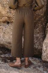 the agnes pant in olive