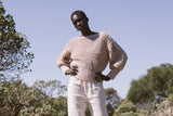 THE HANDKNIT CLOVER SWEATER IN BEIGE