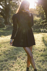 the scarlette dress in noir