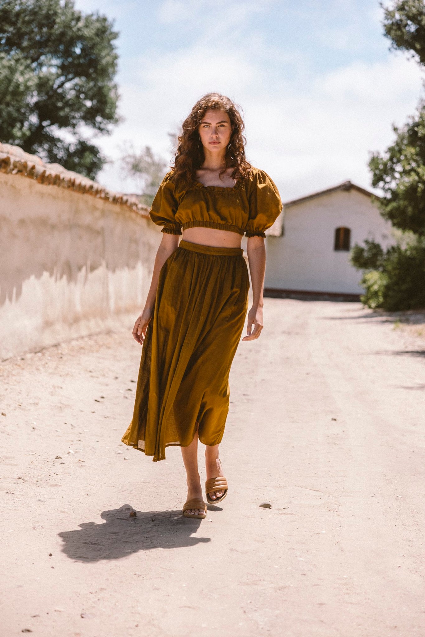 the edie skirt in Earth