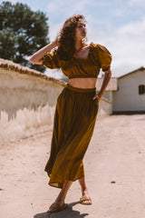 the edie skirt in Earth