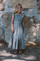 The Magnolia dress in chambray