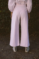 the baye pant in lilac corduroy