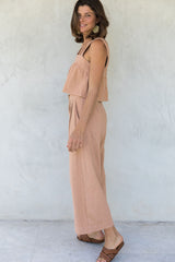 the tali top in golden straw
