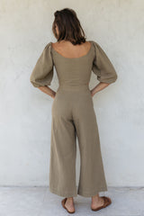 the baye pant in khaki
