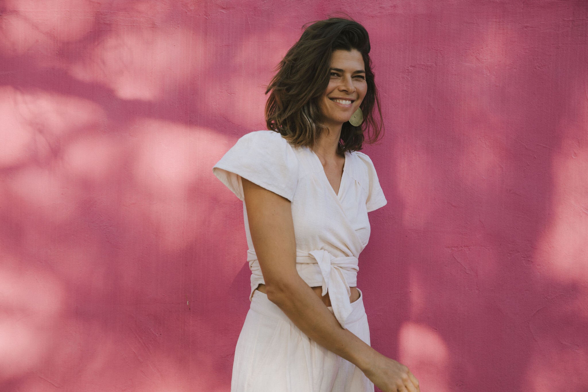 the etta top in cream