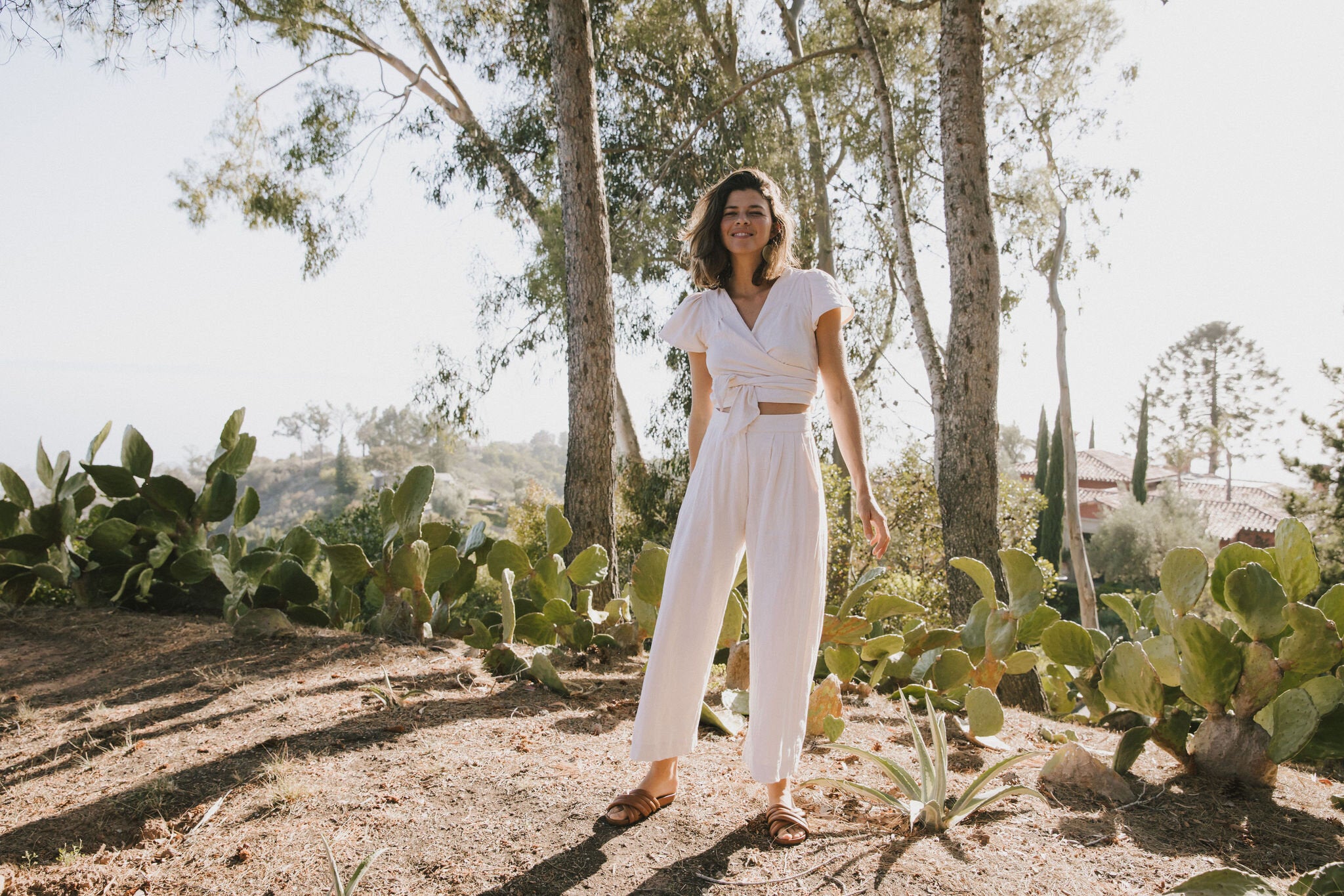 the etta top in cream