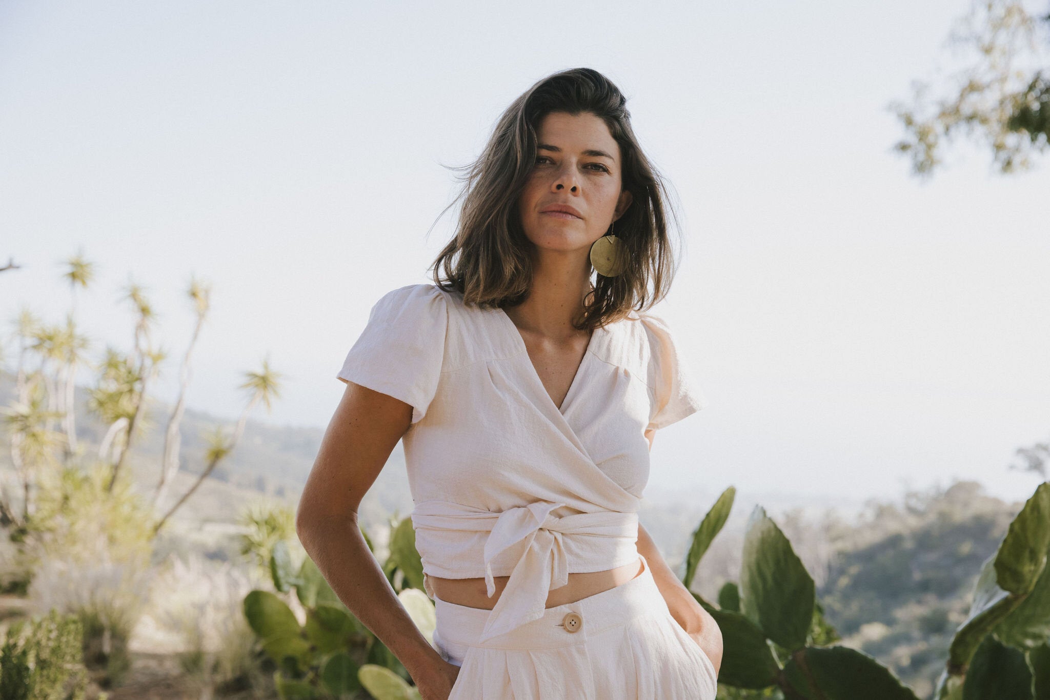 the etta top in cream