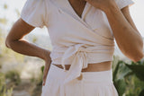 the etta top in cream