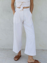 the baye pant in cream