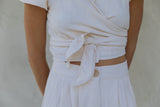 the baye pant in cream