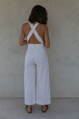 the florian jumpsuit in cream