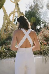 the florian jumpsuit in cream