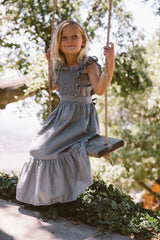 The Magnolia dress in chambray