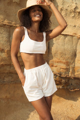 the juniper short in cream