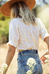 the alice blouse in cream