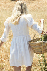 the scarlette dress in cream