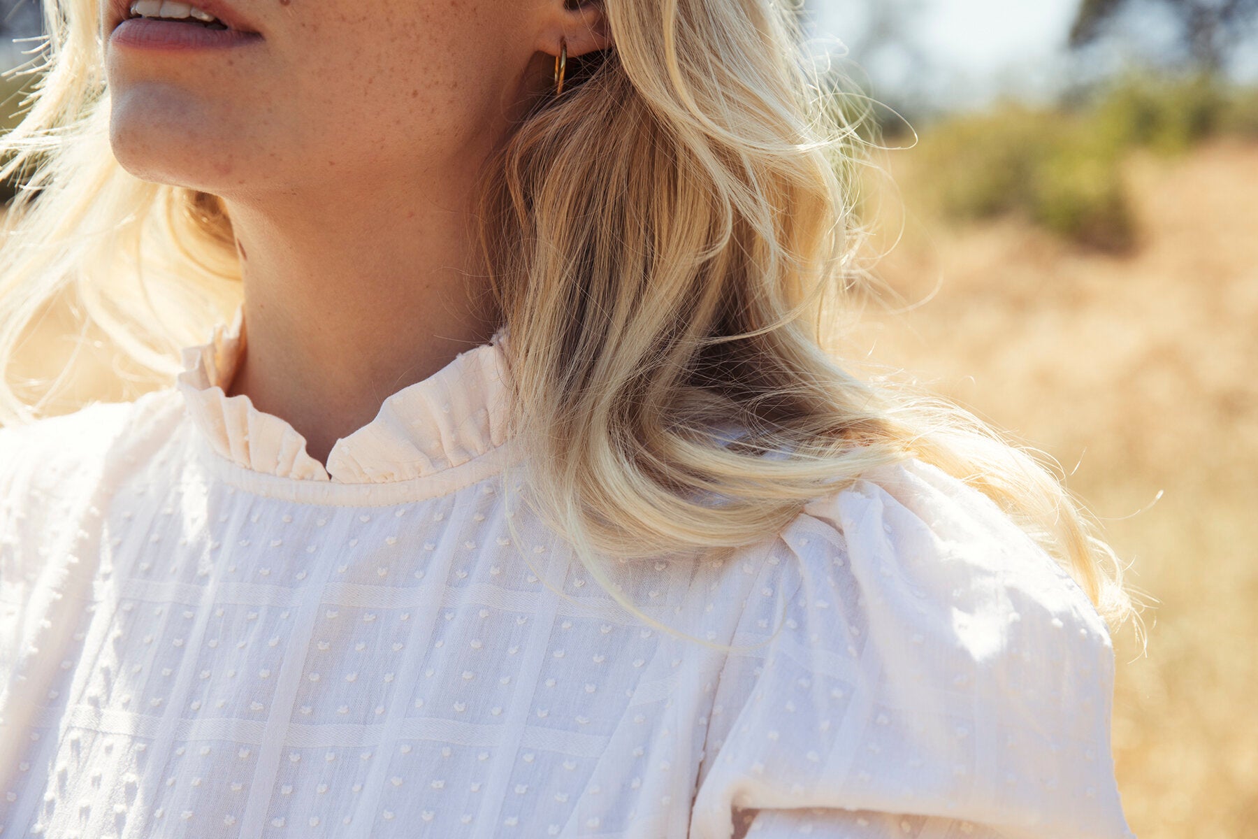 the scarlette dress in cream