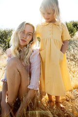 the organic soleil dress in honey