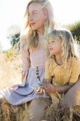 the scarlette dress in blush