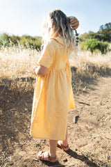 the organic soleil dress in honey