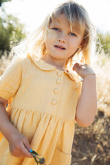 the organic soleil dress in honey